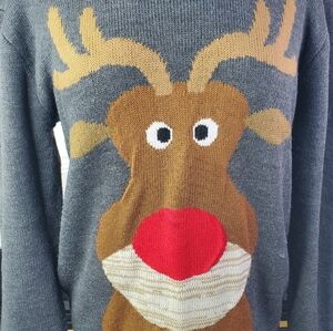 REINDEER HOLIDAY SWEATER
